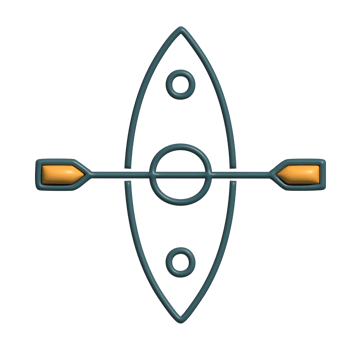 Kayak Emoji Water Sports and Adventure Icon png