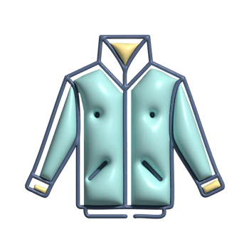 3D Windbreaker Jacket Emoji Stylish Outdoor Fashion png