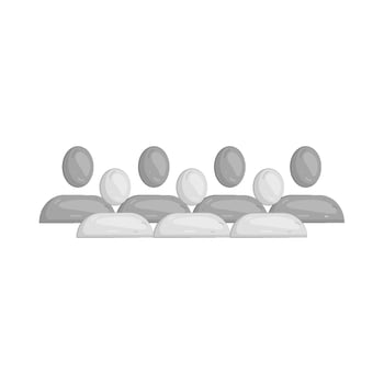 illustration of Audience vector