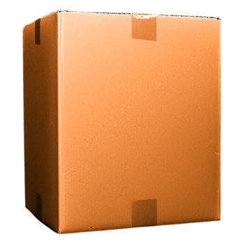 Plain Cardboard Box with Solid Color Background for Packing Needs png
