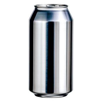 Shiny Metal Soda Can Isolated on for Beverage Use png