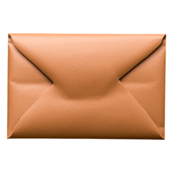 Closed Brown Paper Envelope png