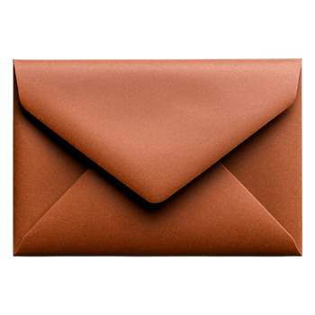 Brown Envelope closeup for Your Designs png