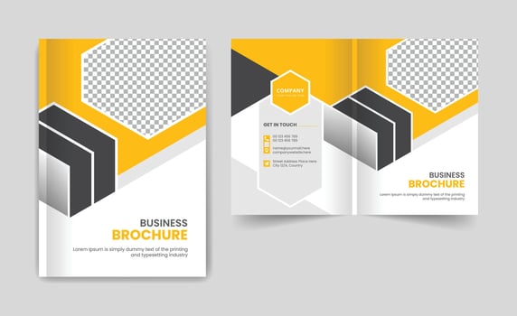 Annual report brochure flyer design template , Leaflet, presentation book cover templates vector