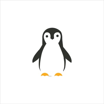 penguin icon Illustration vector