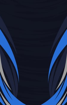 Jersey sport curve background grey black and blue vector