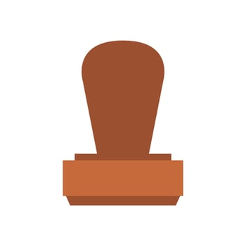 A stamp on a white background vector