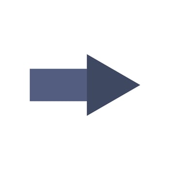 An arrow pointing down on a white background vector