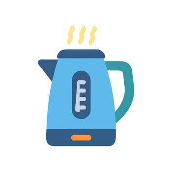Stylish Electric Kettle Design vector