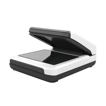 Sleek Modern Office Scanner on transparent background. png