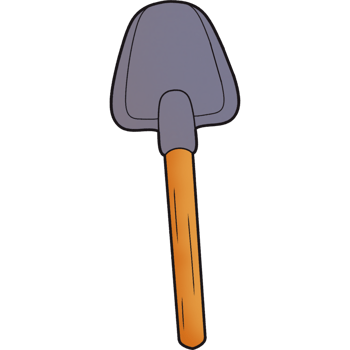 illustration of a shovel png