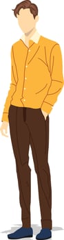 Stylish Man Illustration vector