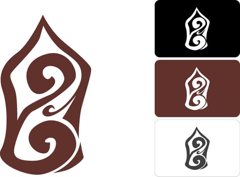 Unique Abstract Symbol Icons vector