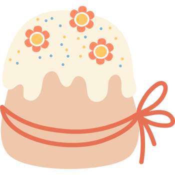 Easter Pastry Cake Food png