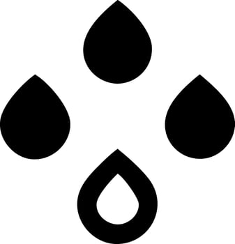 Seasonal Raindrops Icon Collection vector
