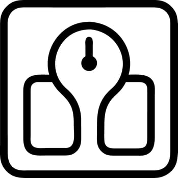 Vintage Weighing Scales Icon Collection vector