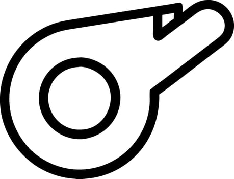 Creative Whistle Symbol Collection vector