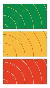 Illustration design template background ripple colorful vector