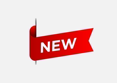 New label illustration, graphic design vector