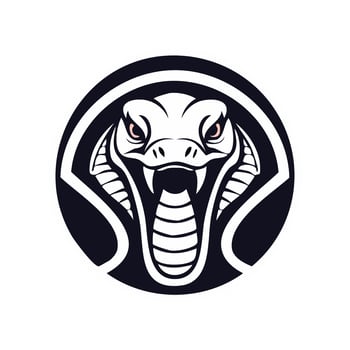 Snake aztec logo concept vector