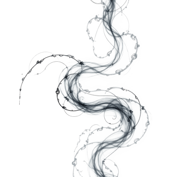 black smoke on a transparent background png