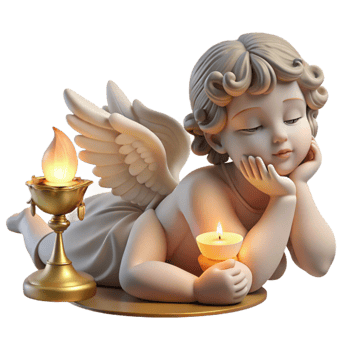 beautiful traditional A delicate, winged Psyche gazing at a sleeping Eros, lit by the soft glow of a single oil lamp. Romantic, Renaissance style premium png