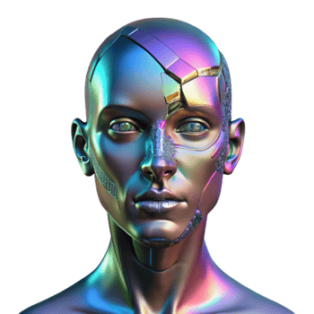 stunning rustic A holographic projection of a human face, fragmented and glitching, dark and mysterious atmosphere, cyberpunk style exclusive png