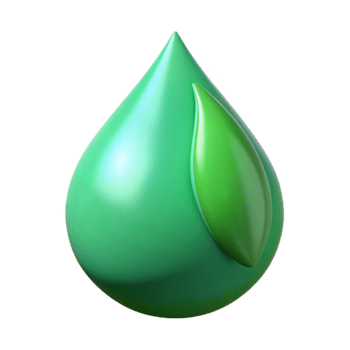 dramatic modern serene artistic A single raindrop on a green leaf, macro photography, reflecting the surrounding environment professional professional png