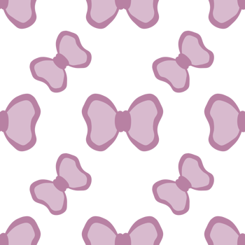 Pink bow pattern design for fabric, card, cover, poster and more. png