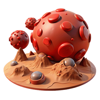 vibrant traditional wonderful vintage A desolate, terraformed Mars colony, red dust swirling in the wind, harsh sunlight and long shadows, photorealistic, genuine original png