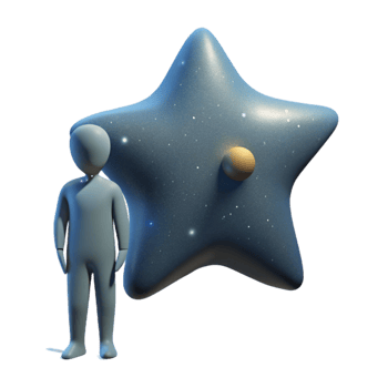 impressive minimalist dramatic rustic A solitary figure, silhouetted against the backdrop of a dying star, contemplates the vastness of space. Melancholy, atmospheric style exclusive genuine png