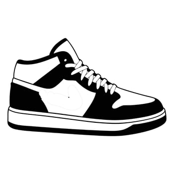 The Perfect Pair Sneakers That Define Fashion vector