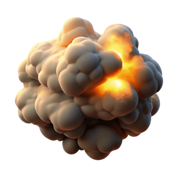 magnificent rustic vibrant contemporary A cloud of swirling smoke and dust, illuminated by a dramatic, chiaroscuro lighting, baroque style high quality premium png