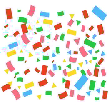 Sprinkles grainy. Cupcake donuts, dessert, sugar, bakery background. Sweet confetti on white chocolate glaze background. illustration sprinkles holiday designs, party, birthday, invitation. vector