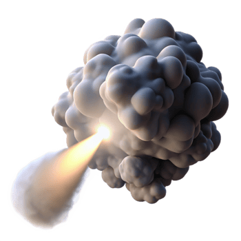 impressive modern elegant vintage A swirling mass of smoke and dust, illuminated by a single, spotlight-like beam of white light. Photorealistic style professional original png