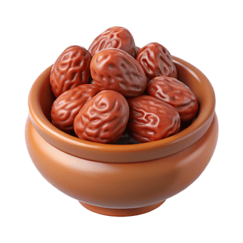 jujubes oleaster in clay pot png