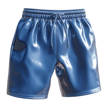 Blue Shorts Isolated Transparent Background png