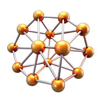 vibrant vintage A network of interconnected nodes, pulsing with energy, forming a complex web, lit by the energy flow, abstract style 4K png