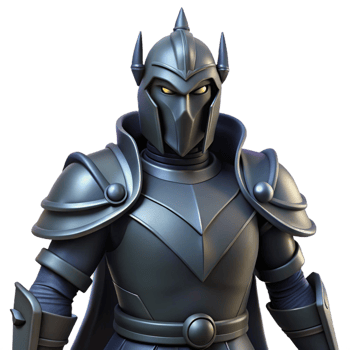 magnificent creative Dark Knight 3D Render premium png