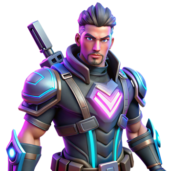 stunning modern 3D Render Futuristic Warrior Illustration genuine png
