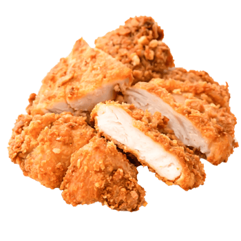 Crispy Fried Chicken Pieces Golden Brown, Crunchy Texture, Delicious Food Photography png
