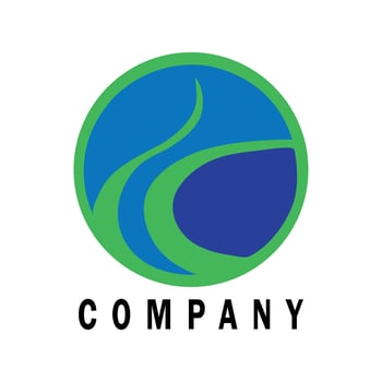 Abstract logo company art vector