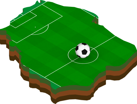Isometric map of Poland with football field. png