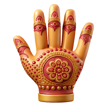 dramatic rustic elegant creative Ornate 3D Hand Design genuine premium png