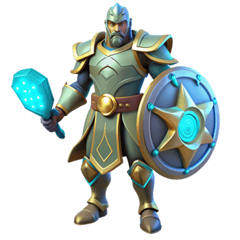 elegant creative beautiful traditional Fantasy 3D Knight Illustration genuine original png