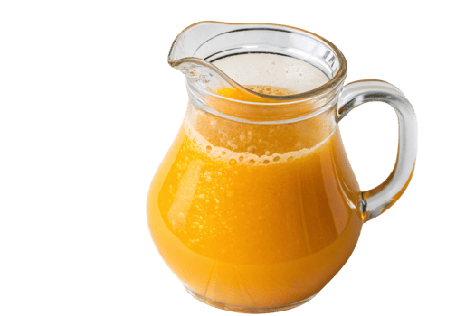 Golden-orange juice fills the glass pitcher, highlighting its frothy surface and juicy texture. A simple, satisfying portrayal of freshness png