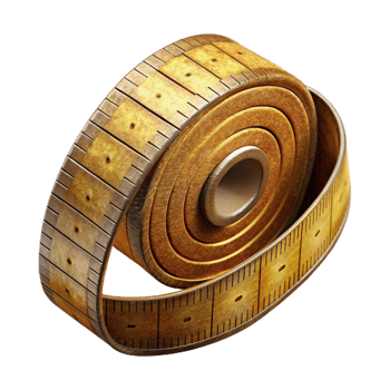 impressive modern Measuring Tape Flexible Design Isolated Element professional png