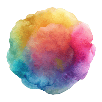 magnificent minimalist Colorful Watercolor Wash Background Transparent detailed png