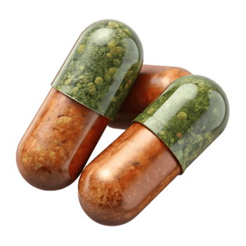 elegant rustic Herbal Supplements Capsules Transparent Background original png