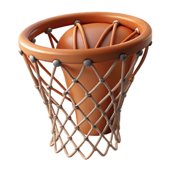 wonderful classic Basketball Hoop Net Detail Close Up Cutout Isolated authentic png